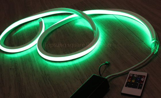 12v led neon rope light suppliers RGB 5050 smd neon strip lights flexible square 17x17mm square shape IP68