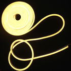 Super Flex Silicone extrusion led neon strip rope 24v 120led/M warm white soft ribbon tape lights 2825smd waterproof