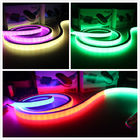 17x17mm square chasing led neon flex flat dmx led neon flexible strip rgb color changing neo neon