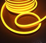 High Brightness SMD2835 IP68 yellow led neon flex strip rope light 110v