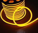 High stability waterproof 24v outdoor light strips amber led neon flexible with IP68 yellow