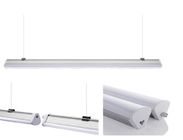 60w 1500mm led linear lighting fixture ceiling pendant batten lamps max 42m linkable ip42