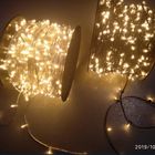100m xmas garland party led leaf string lights clip strip warm white 12v 333 led outdoor decoration