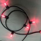 12v low power led clip light 100m/roll christmas lights led string Lights red rice strings 666 bulbs
