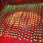 10 foot reel Magical 3D led RGB pixel ball 50mm dmx led outdoor christmas light ball 12V/24V