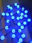 5m 25 dmx ball strings led point light pixel 3d globe curtain lights programmable decoration