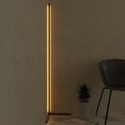 140cm warm white European Style Black Metal LED Linear Floor Lamp Standing Light For Home Decor