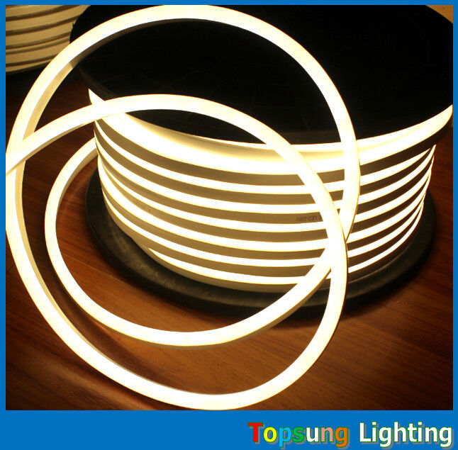 milky white PVC 12v yellow ultra-slim led neon for holiday decoration