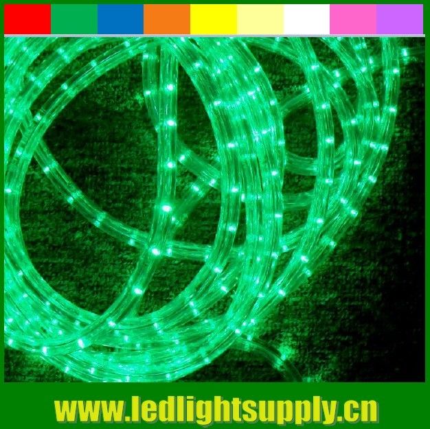 China factory direct price 110V 2 wire 10mm car led rope waterproof IP65 outdoor lighting