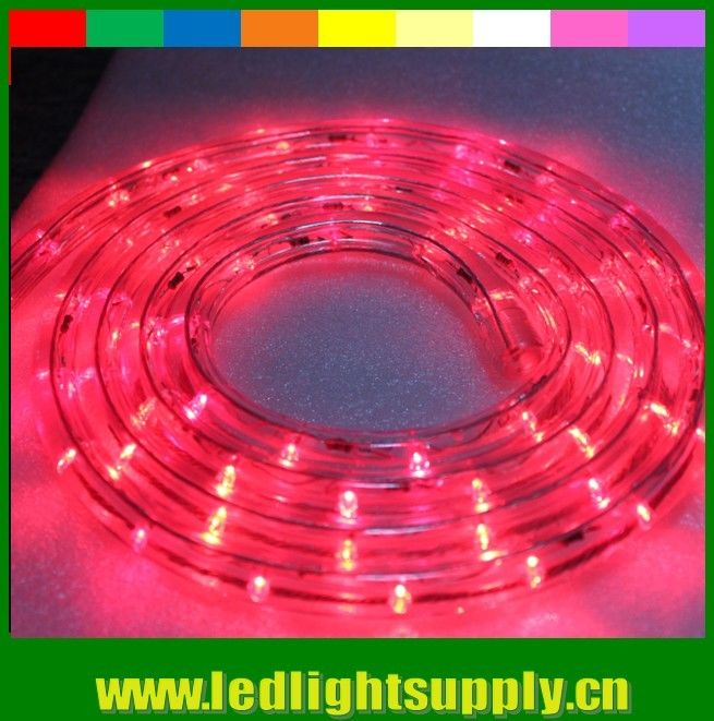 different color glue flexible led rope 1/2'' 2 wire duralight 12/24v lights