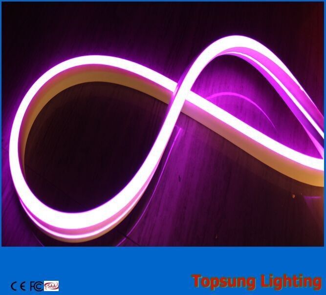 220v purple double sided neon flex building decoration led light
