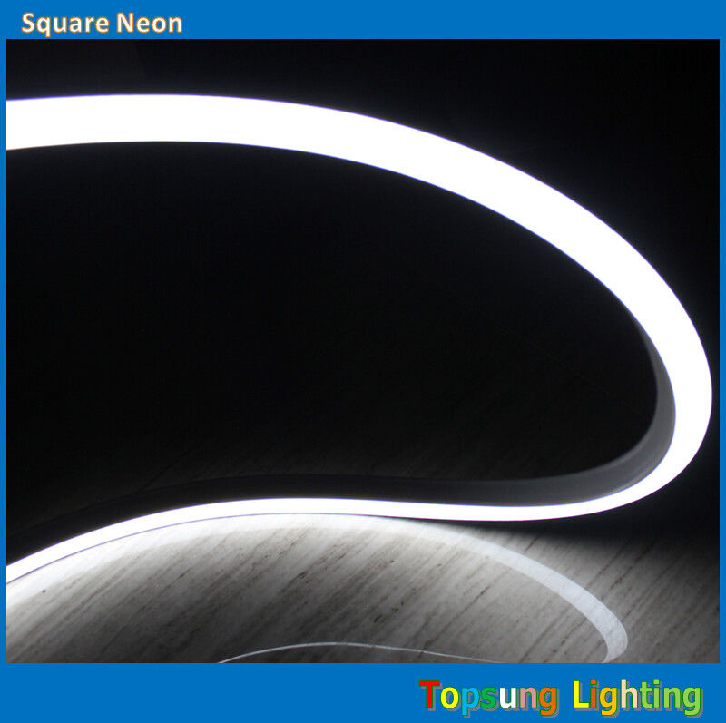 2016 new design pretty square white 16*16m 220v flexible led neon flex light
