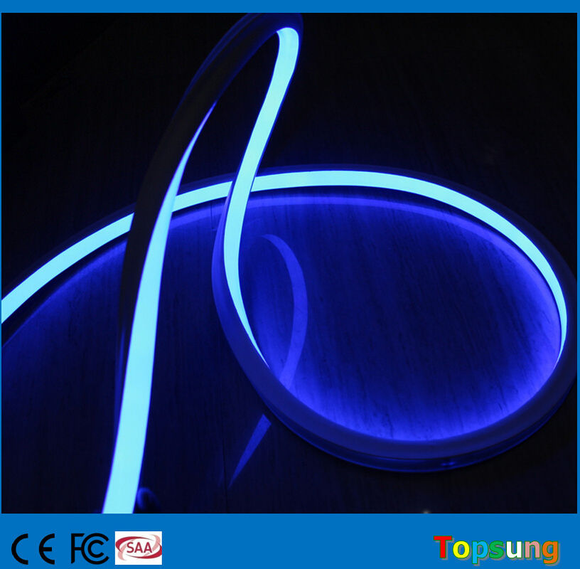 top view led light 16*16m 230v blue square  led neon flexible rope for outdoor