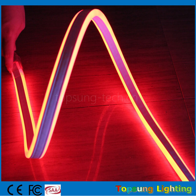 new design 110V double side led neon flex red color for signs