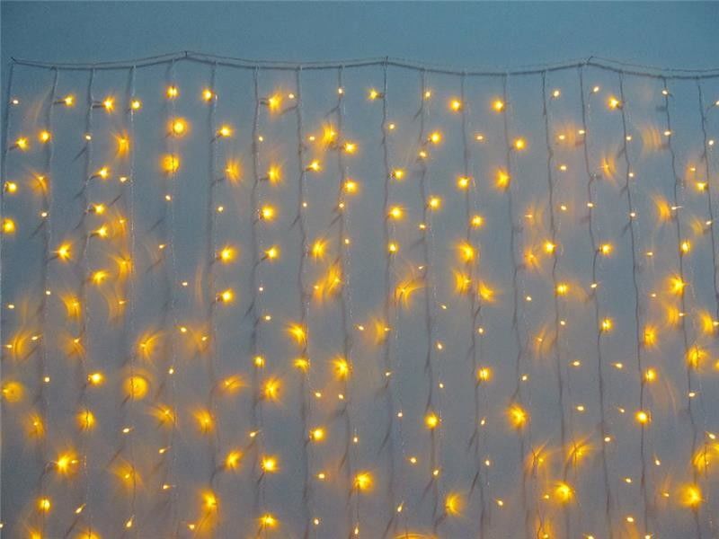 whole sale new designed 12V Christmas curtain decorate light for outdoor