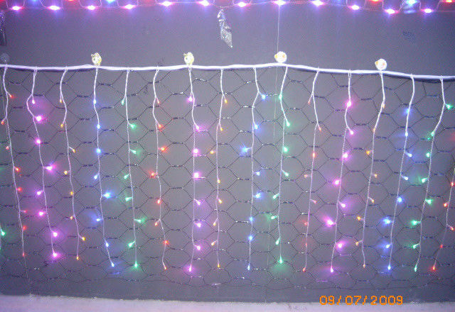 Whole sale 12V super bright Christmas curtain light for outdoor