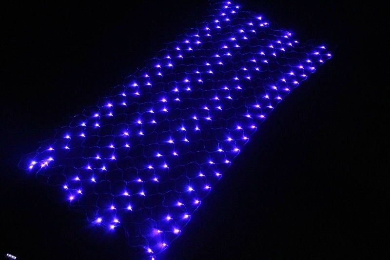 Hot sale 12V christmas lights led strings decorative net lights for buildings