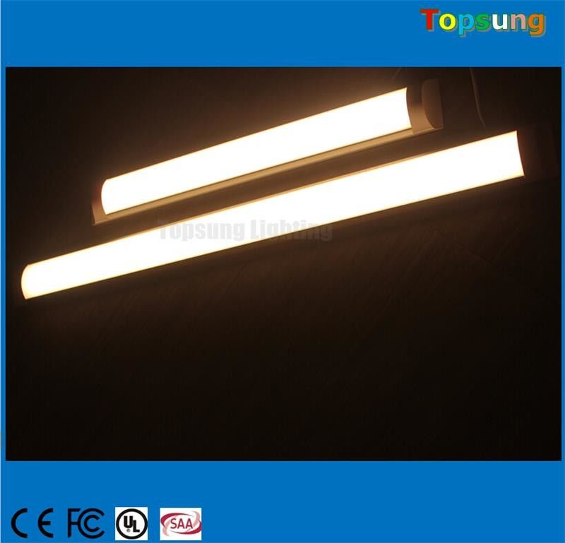 2ft 24*75*600mm Linear High Bay Led Lights Dimmable Waterproof IP41 Aluminum Housing
