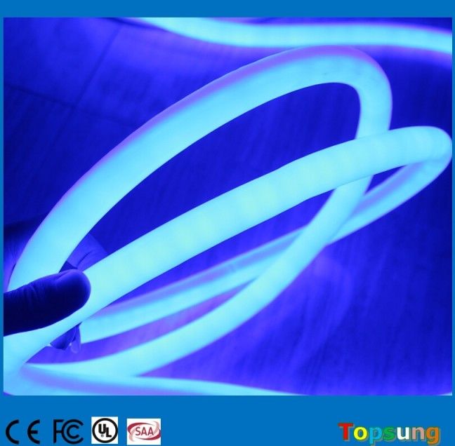 360 led neon flex SMD luces de neon led strip 24v waterproof outdoor decoration rope blue color 220v