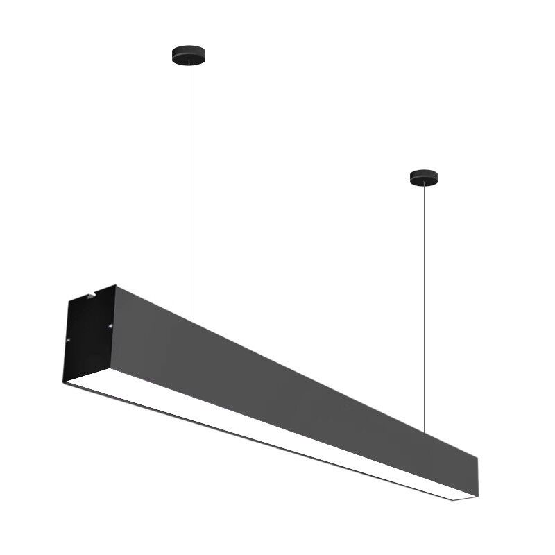 Dimmable LED Linear Light Seamless Connection Suspended Light Dimmable Hanging Ceiling Shop Linear Light