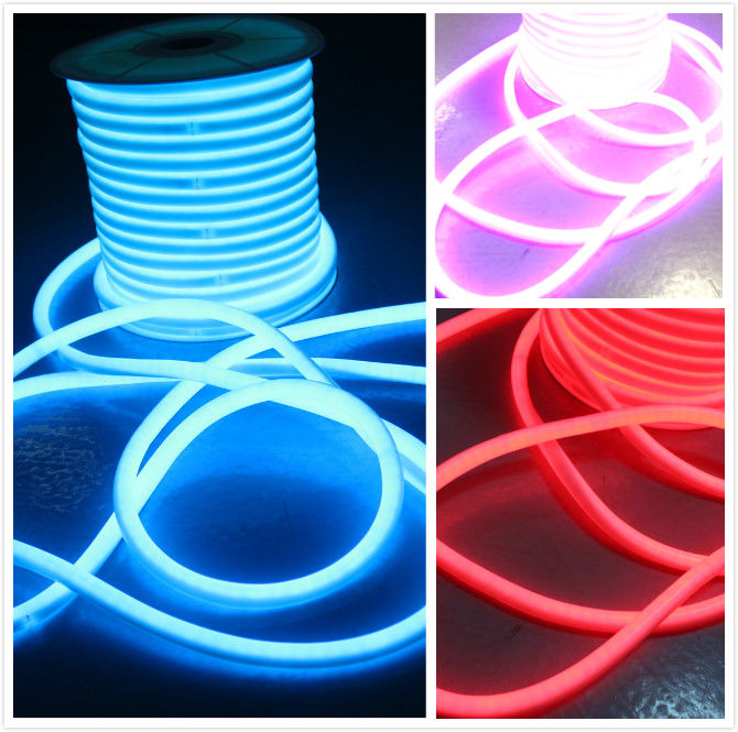 360 degree rgb neon flex 24v silicone coated with dmx controller