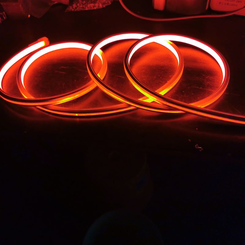 50m Flexible Strip Emitting Light Thread 24V View Square Uv red Led Neon flex lights