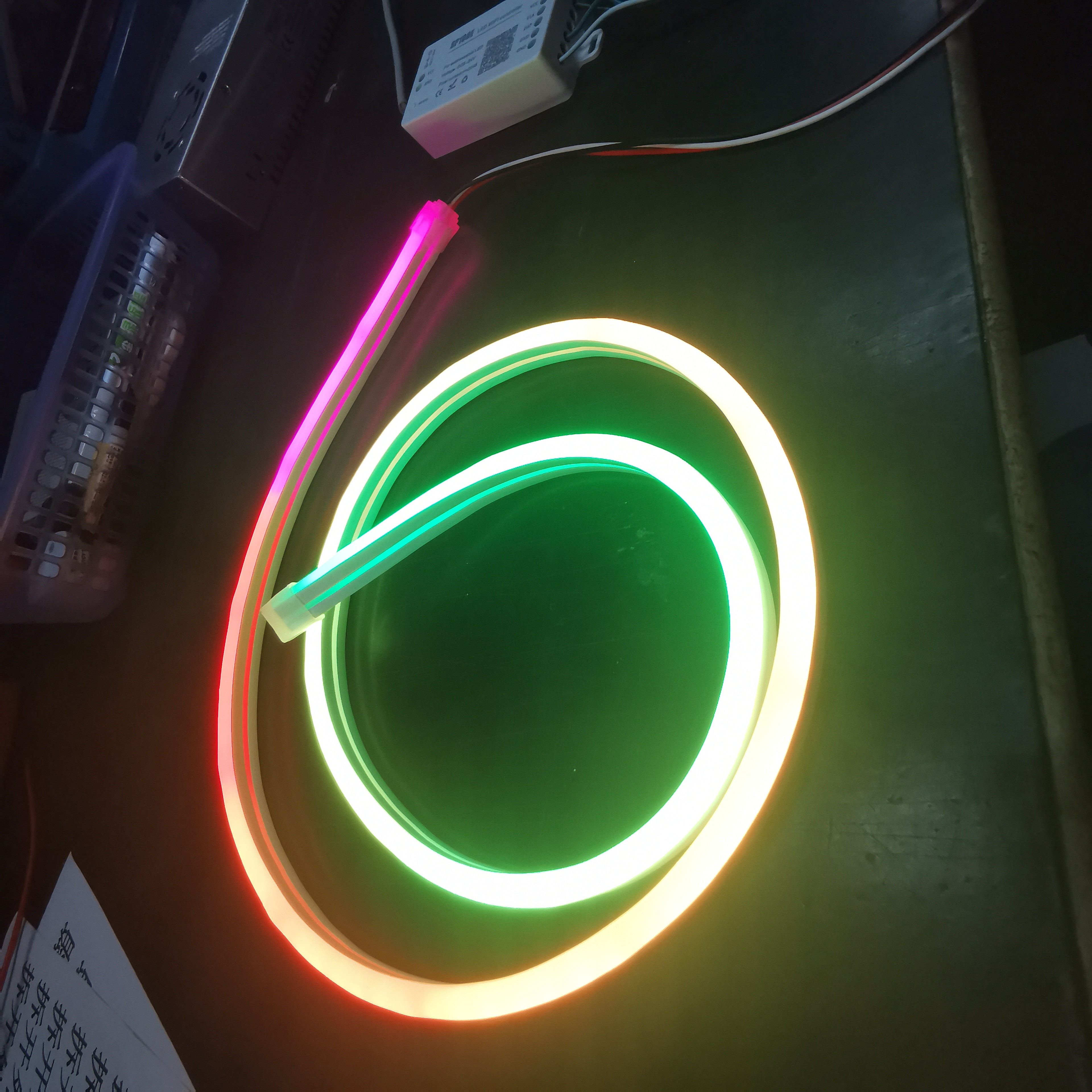 50M Spool 24V Addressable LED Strip Lights Dmx Led Neon Flex RGB